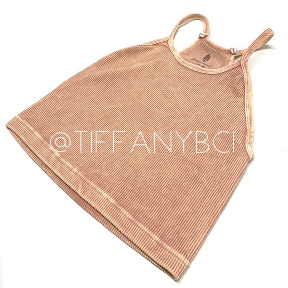 Free People Happiness Runs Crop Tank Soft Pink - Picture 4 of 11